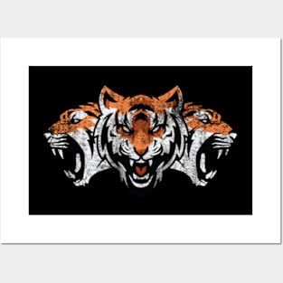 Fierce Tiger | Tiger Art | Tiger Mom | Team Tigers | Go Tigers Posters and Art